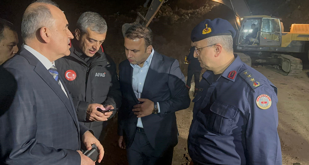 Ordu Valisi Erol: "Göçük alanında çalışmalarımız titizlikle devam ediyor"