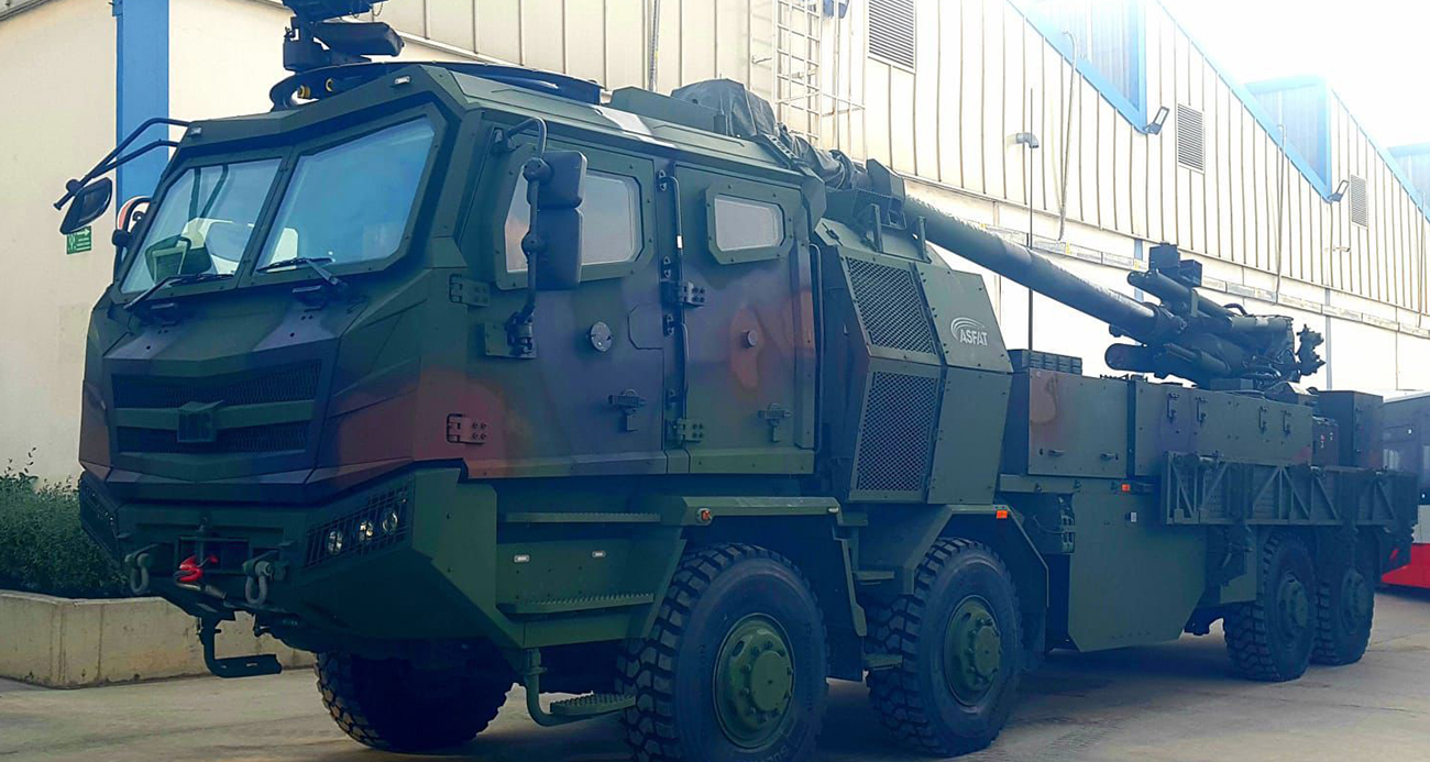 İlk T-155 TTA Entegre Panter Obüsü Kara Kuvvetleri envanterine girdi