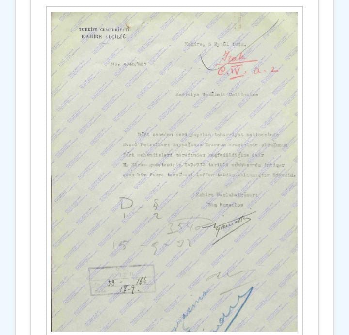 Ruslar bile peşindeydi: Musul Petrolü Erzurum’dan mı doğuyor?