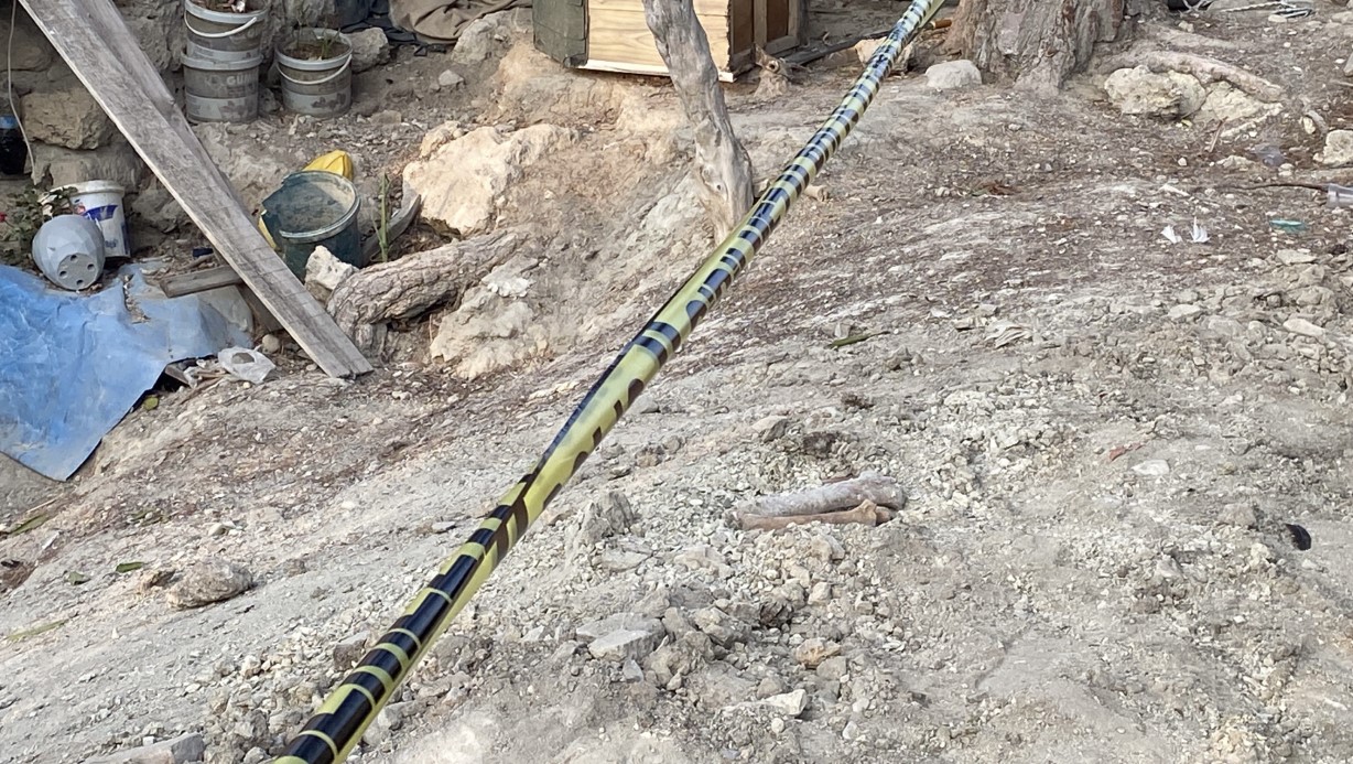 Burdur’da belediyenin kazı çalışması sırasında insan kemikleri bulundu