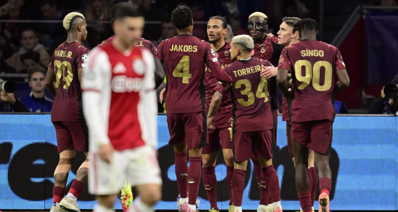 UEFA Şampiyonlar Ligi: Ajax: 0 - Galatasaray: 3 (Maç sonucu)