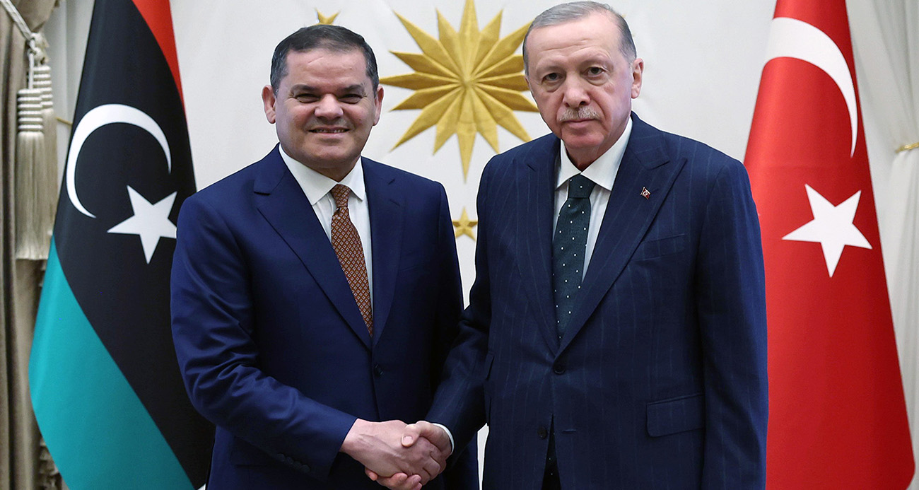 Cumhurbaşkanı Erdoğan, Libya Başbakanı Dibeybe ile görüştü