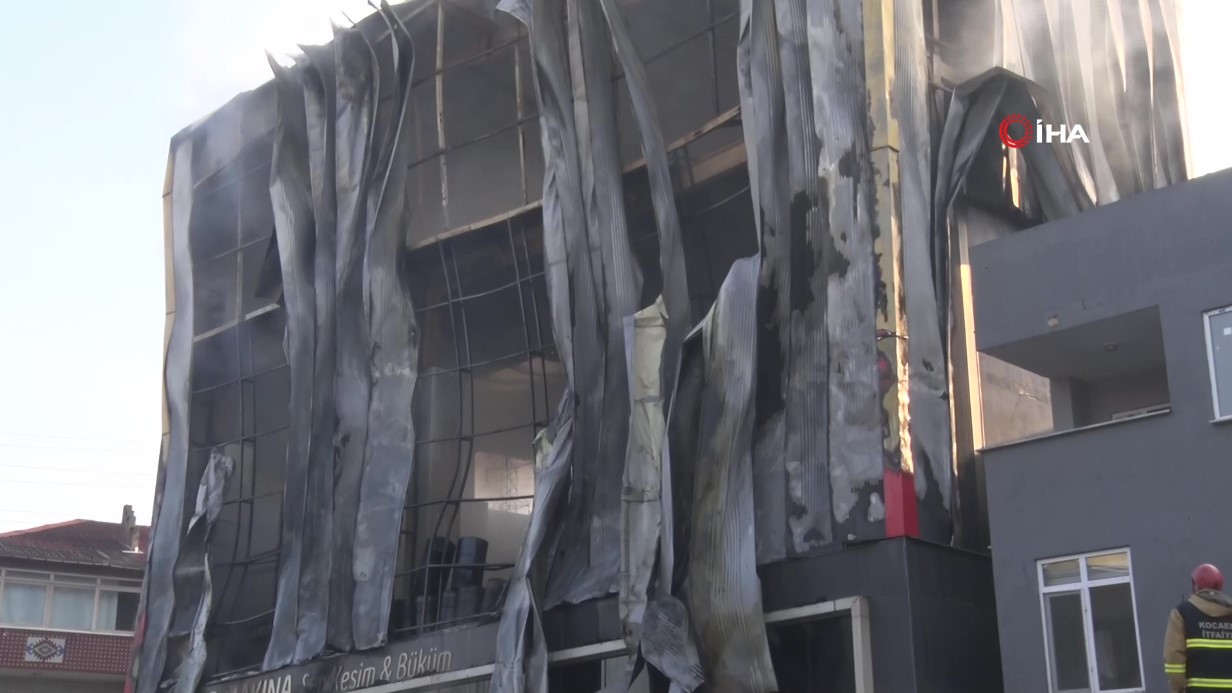 Kocaeli’nde kozmetik fabrikasında yangın: 6 ölü, 1 yaralı