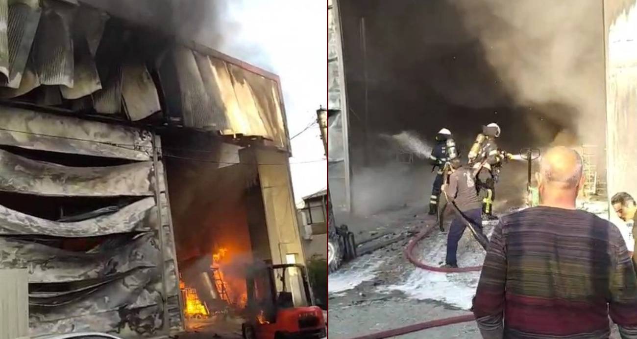 6 kişinin öldüğü yangınının ilk anlarına ait görüntüler ortaya çıktı