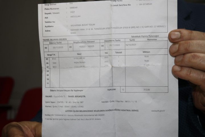 Hiç gitmediği turistik bölgelerde trafik cezası yedi