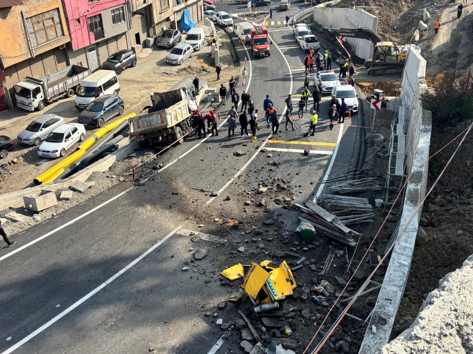 Belediyeye ait kamyonet az kalsın faciaya yol açıyordu