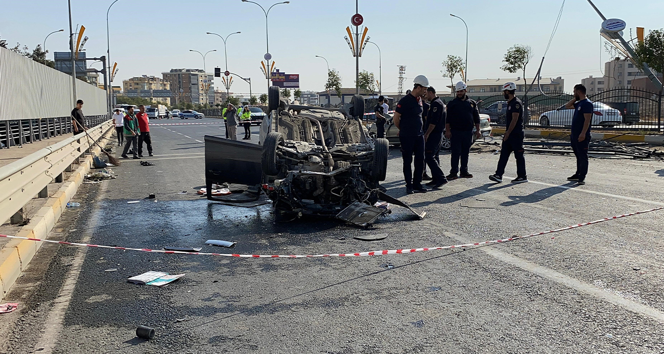 Şanlıurfa’da zincirleme trafik kazası: 2 ölü, 3 yaralı