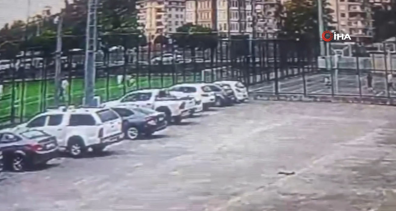 Maçta gol atmak isterken potaya basket attı