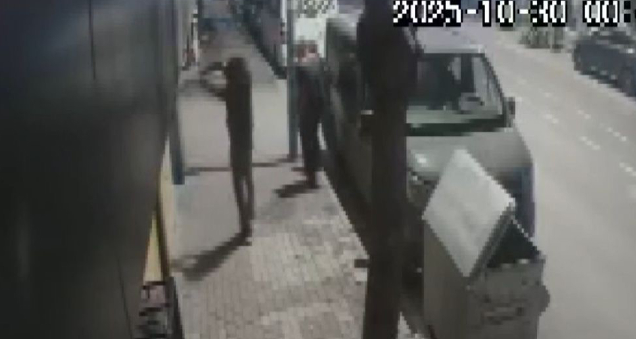 "Müsaade isteyip iş yerini kurşunladı": O anlar güvenlik kamerasına yansıdı