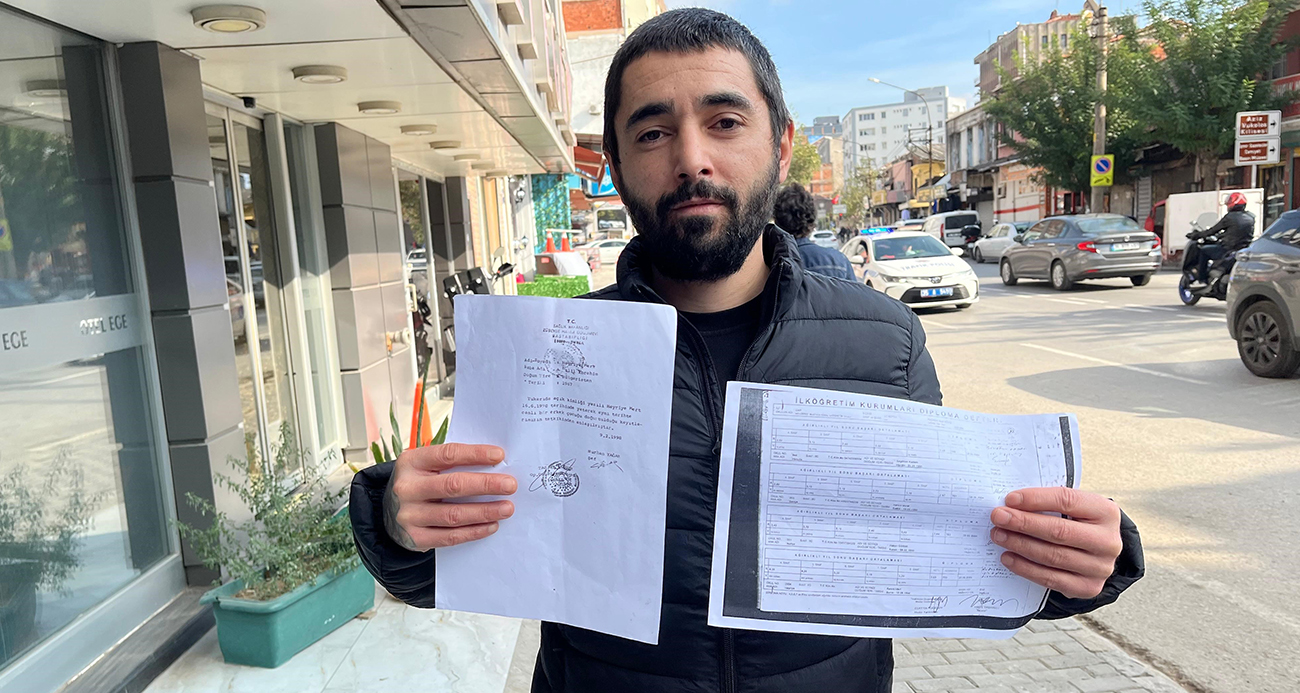 Doğduğu topraklarda 35 yıldır kimliksiz ve vatansız yaşıyor