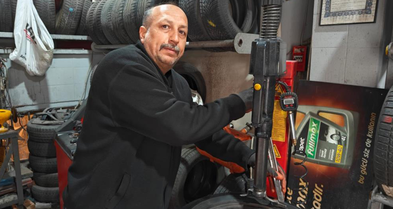 Ustasından kış lastiği uyarısı: "Can güvenliğimiz için lastiklerimizi taktıralım"