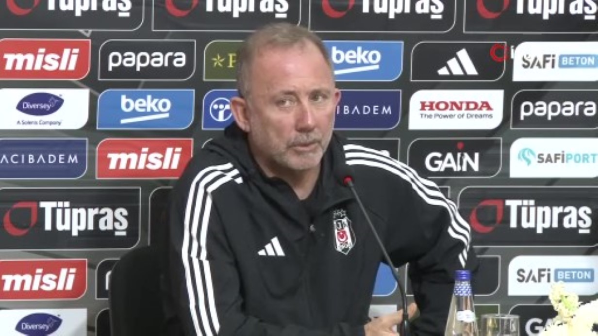 Sergen Yalçın: "Burası Beşiktaş camiası, burada herkesin yeri dolar"