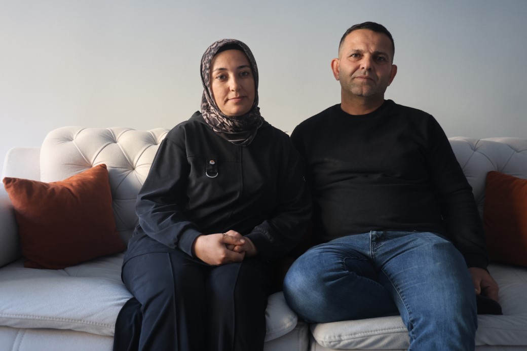 Hataylı depremzede soğuk kış günlerini yeni yuvasında geçirecek