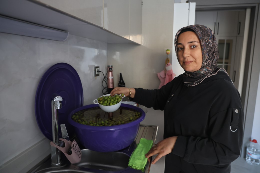 Hataylı depremzede soğuk kış günlerini yeni yuvasında geçirecek