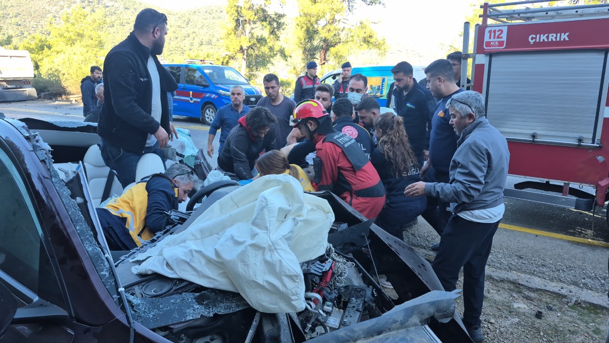 Bodrum’da feci kaza; 1’i ağır 2 yaralı