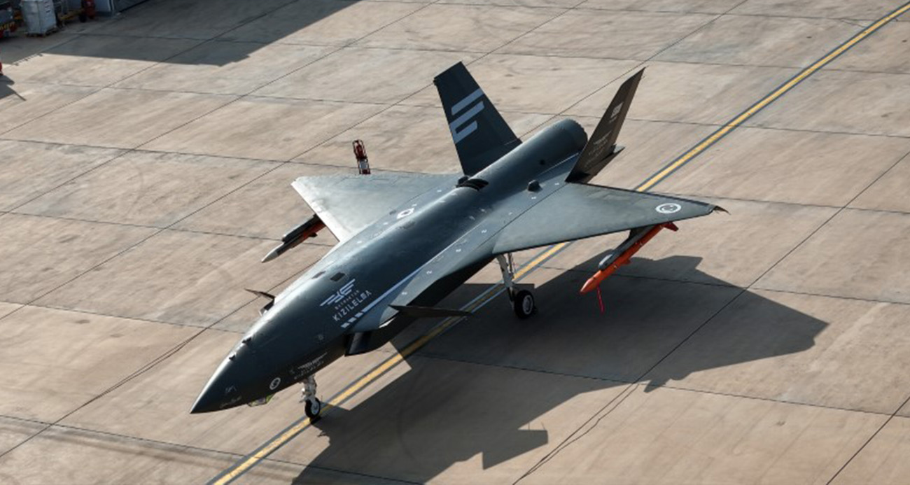 Bayraktar KIZILELMA Gökdoğan füzesi ile buluştu o anları İHA görüntülendi