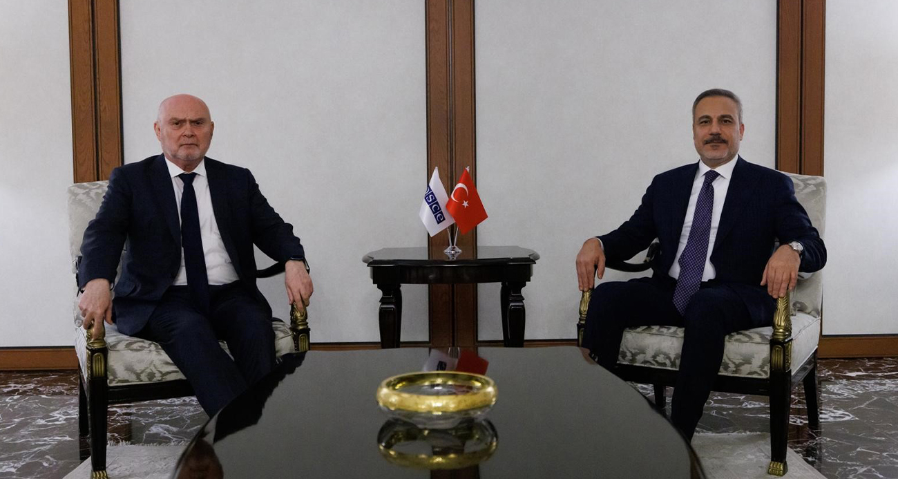 Bakan Fidan, AGİT Genel Sekreteri Sinirlioğlu’nu kabul etti