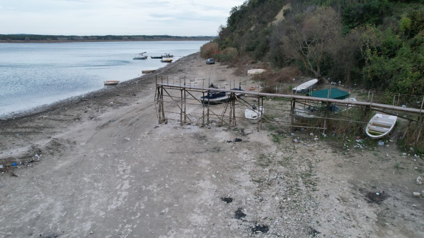 Terkos Gölü’nde su seviyesi 10 metre çekildi