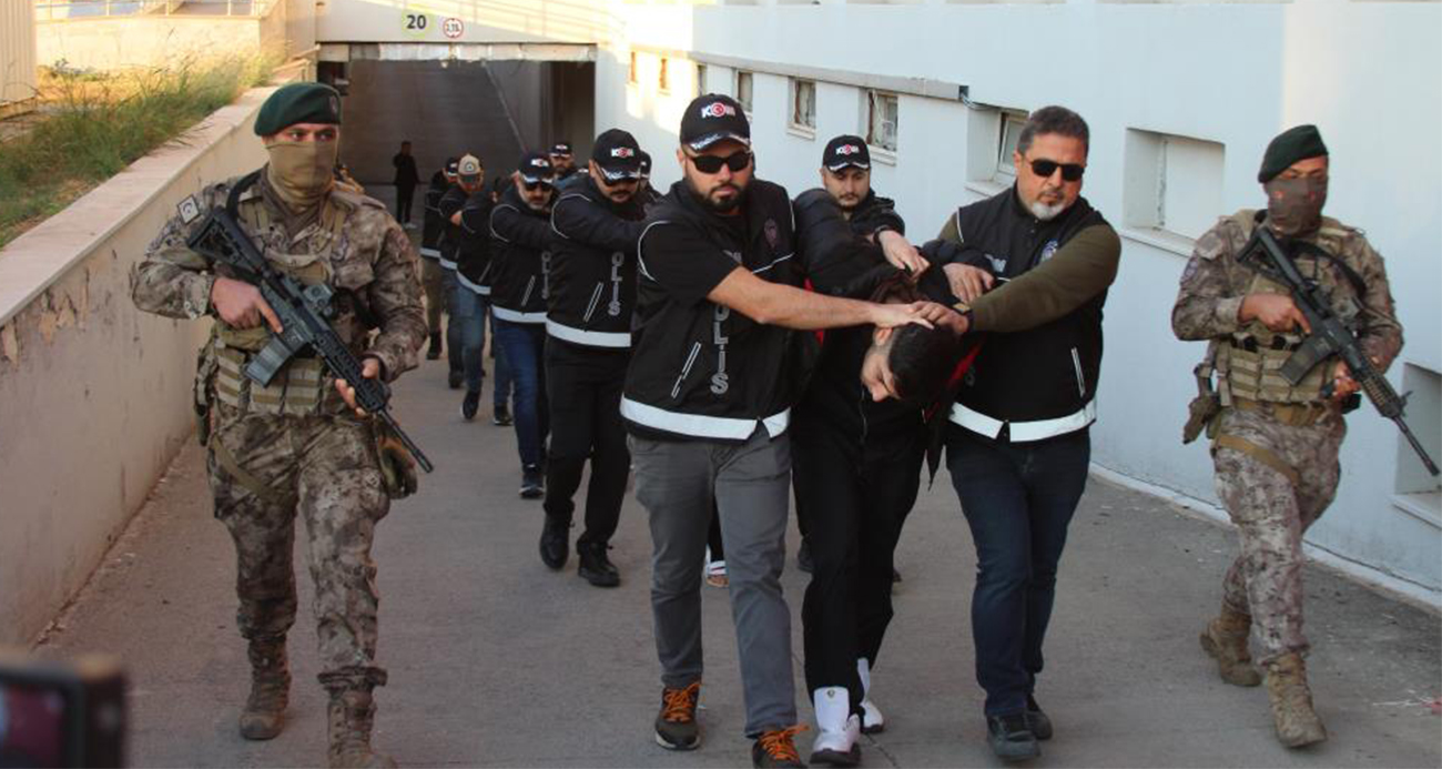 Yurtdışına kaçacaklardı: ‘Bayğaralar’ çetesinin firarileri ve onlara yardım eden 7 şüpheli tutuklandı