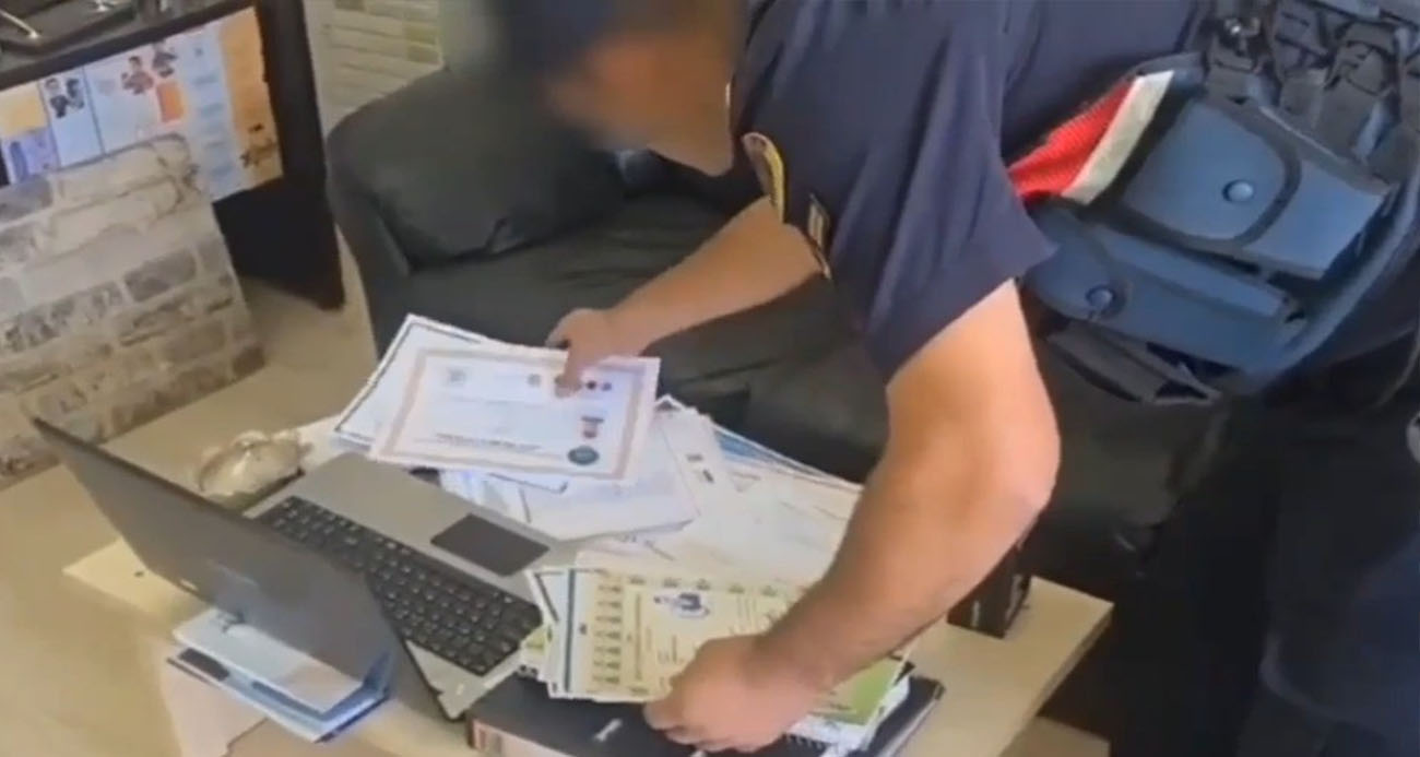 Ustalıktan kalfalığa, ehliyetten SRC’ye kadar sahte belge hazırlamışlar:  7 tutuklama