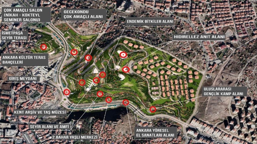 Ankara Hıdırlıktepe’de milyarlık anıt çürümeye terk edildi