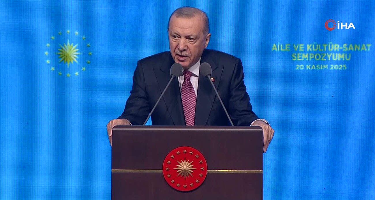 Cumhurbaşkanı Erdoğan: ''Nüfus artış oranımız azalıyor"