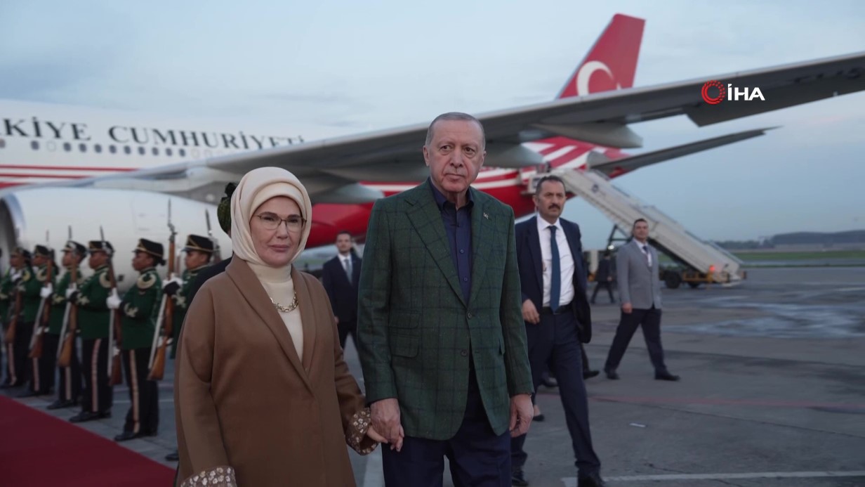 Cumhurbaşkanı Erdoğan, G20 Liderler Zirvesi için Güney Afrika'ya geldi