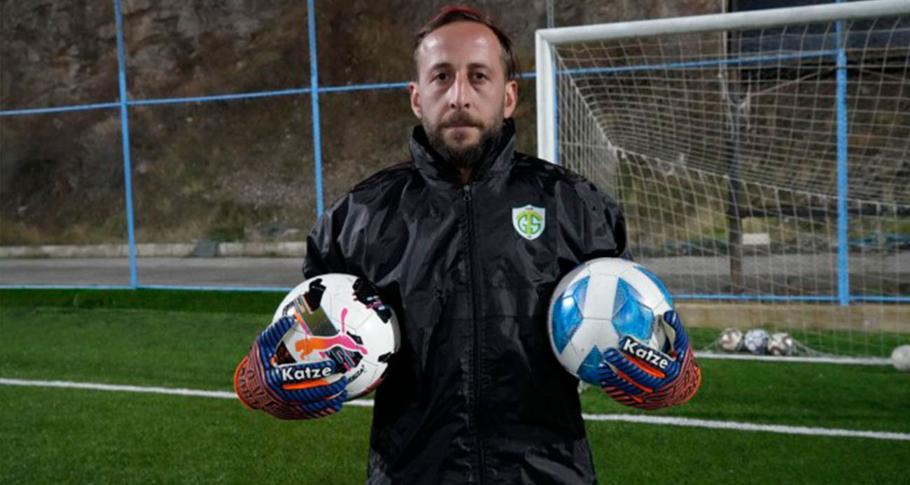 Hem başkan hem antrenör hem de kaleci