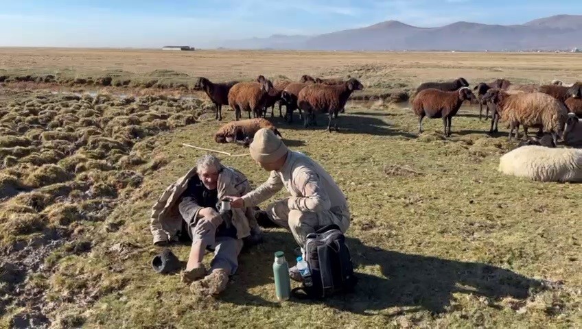 Erzurum'da iki gündür kayıp olan çoban sağ bulundu
