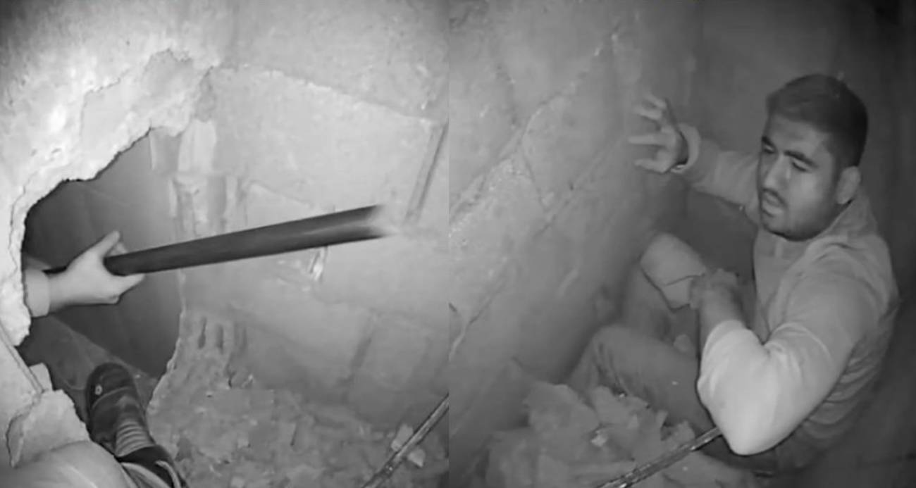 Mersin’de havalandırma boşluğunda nefes kesen kurtarma operasyonu