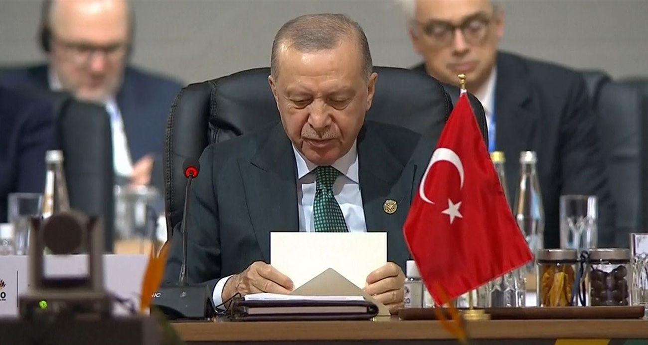 Cumhurbaşkanı Erdoğan: "Gazze'de sağlanan ateşkesin devamı tüm dünyanın huzuru için azami önemdedir"