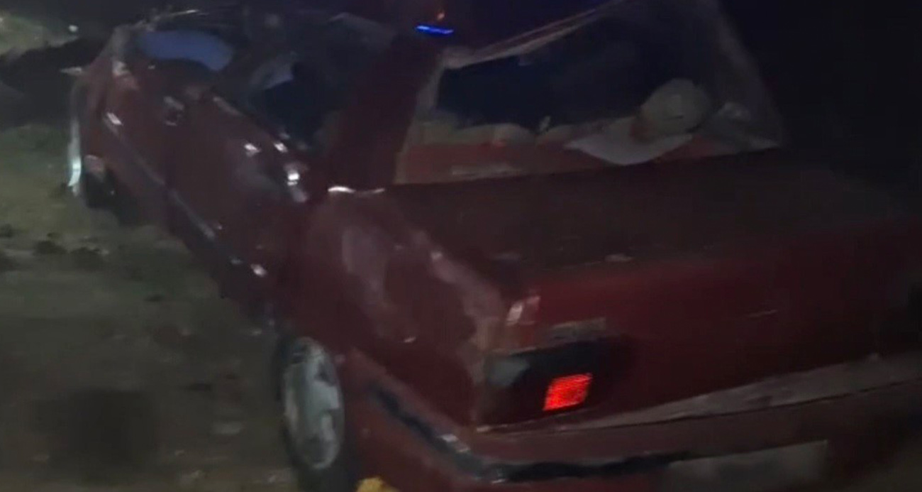 Siverek’te otomobil şarampole devrildi: 1 ölü