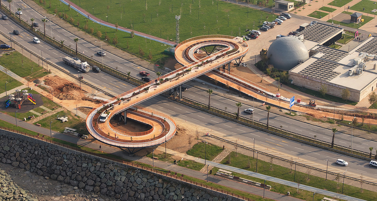 Karadeniz’in ilk ekolojik üst geçidi ilgi çekiyor