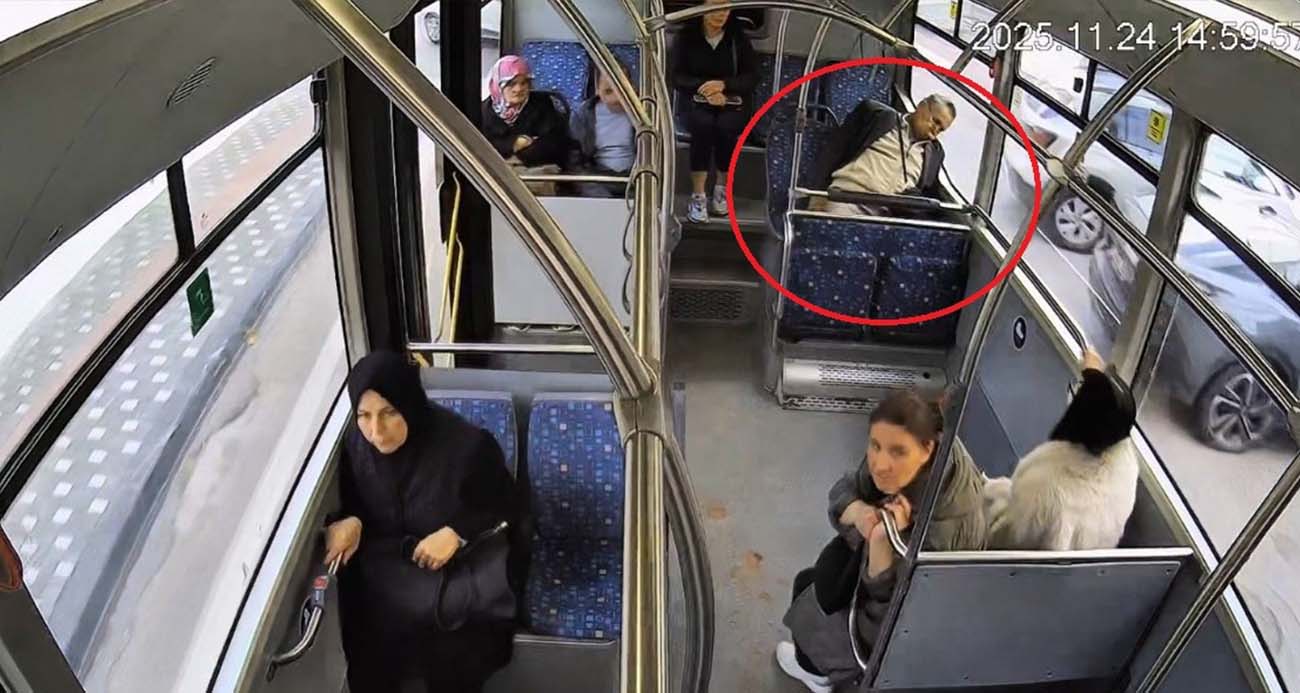 Otobüste fenalaşan adam için zamanla yarış