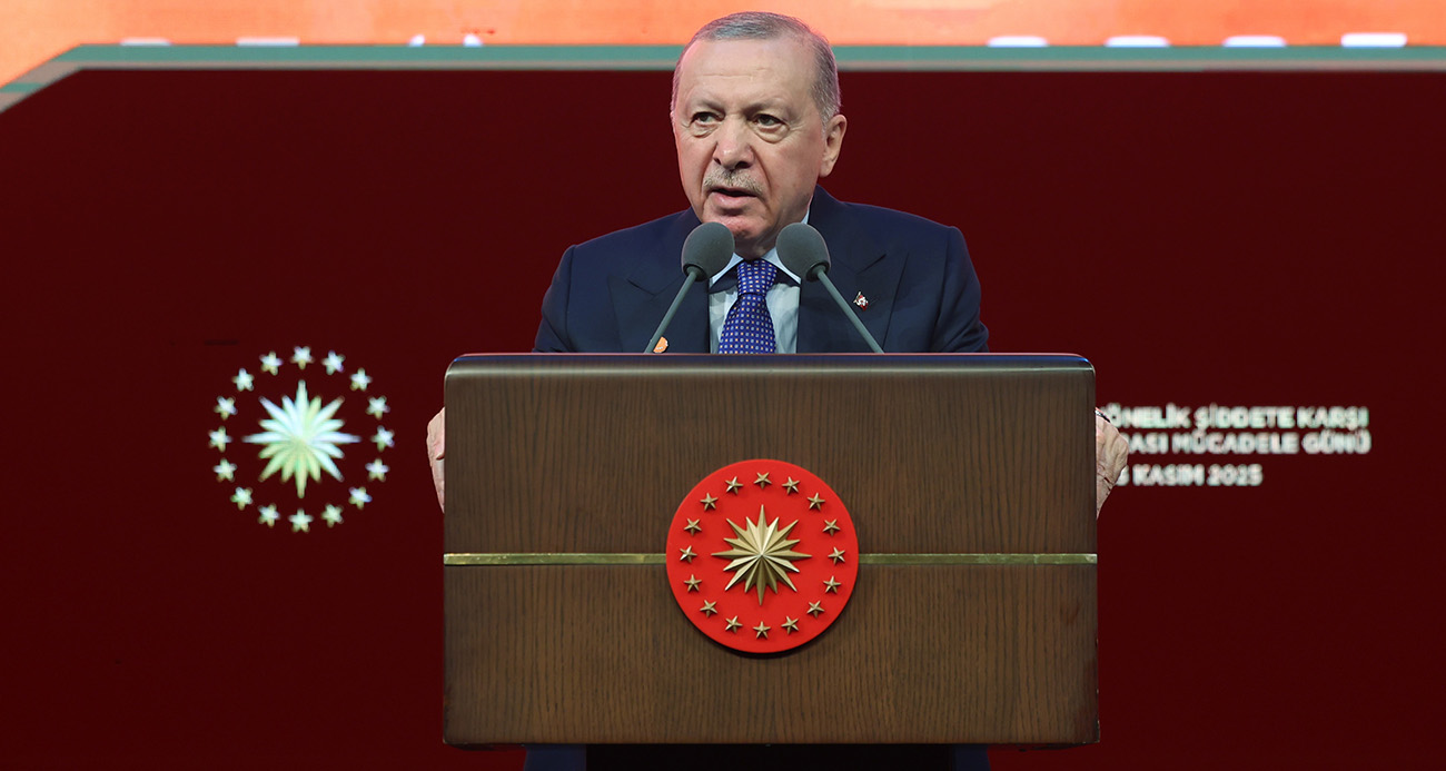 Cumhurbaşkanı Erdoğan: "Kadına el kaldıranın eli de, vicdanı da kararmıştır"