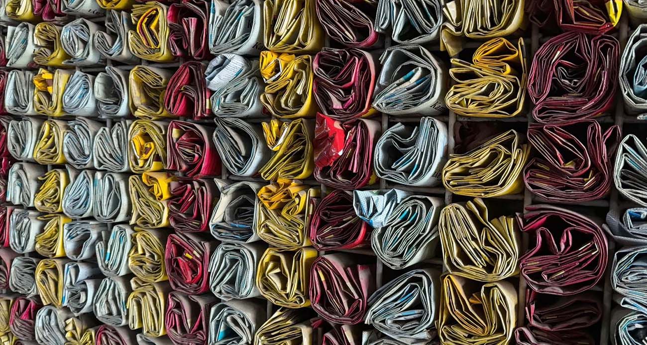 Müşteri ne içtiğini bilsin diye 18 yıldır demleyip sattığı çayların boş paketlerini sergiliyor