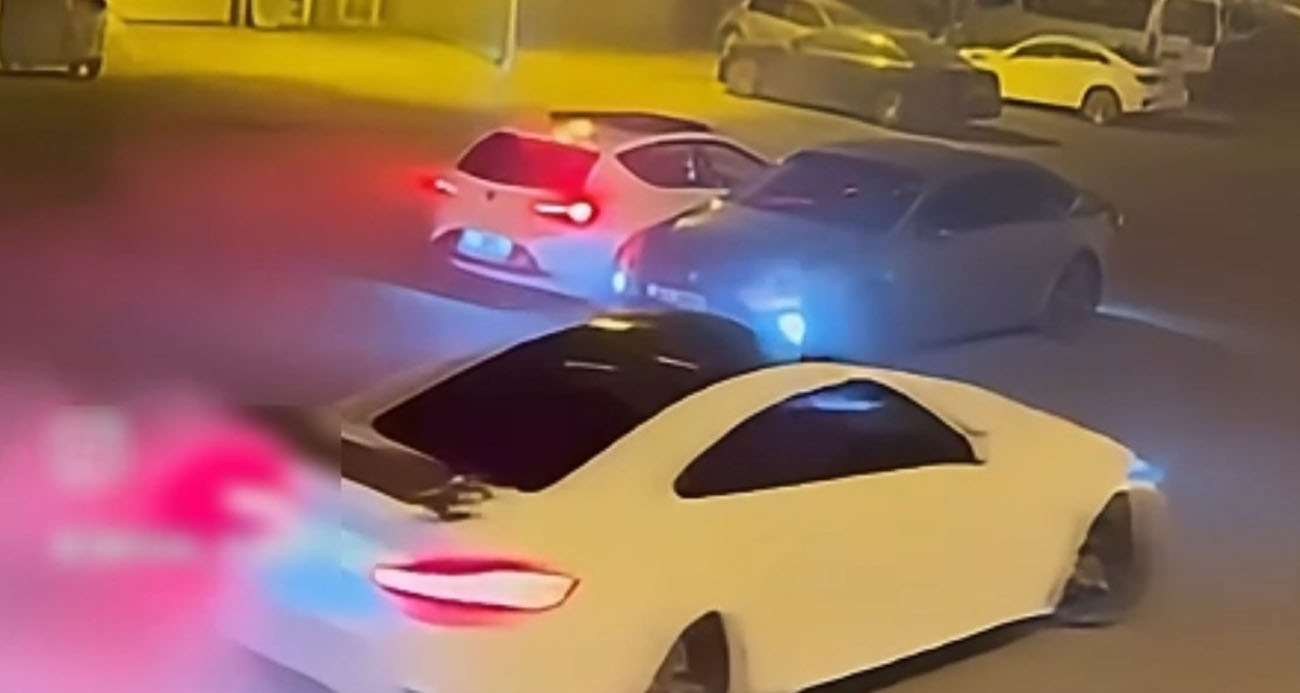 Drift atıp egzozdan ateş çıkardı: O sürünün ehliyeti iptal edilip 55 bin TL ceza kesildi