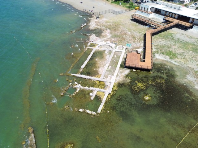 Papa’nın ayin yapacağı İznik’teki bazilika havadan görüntülendi...Bazilika için yeni statü