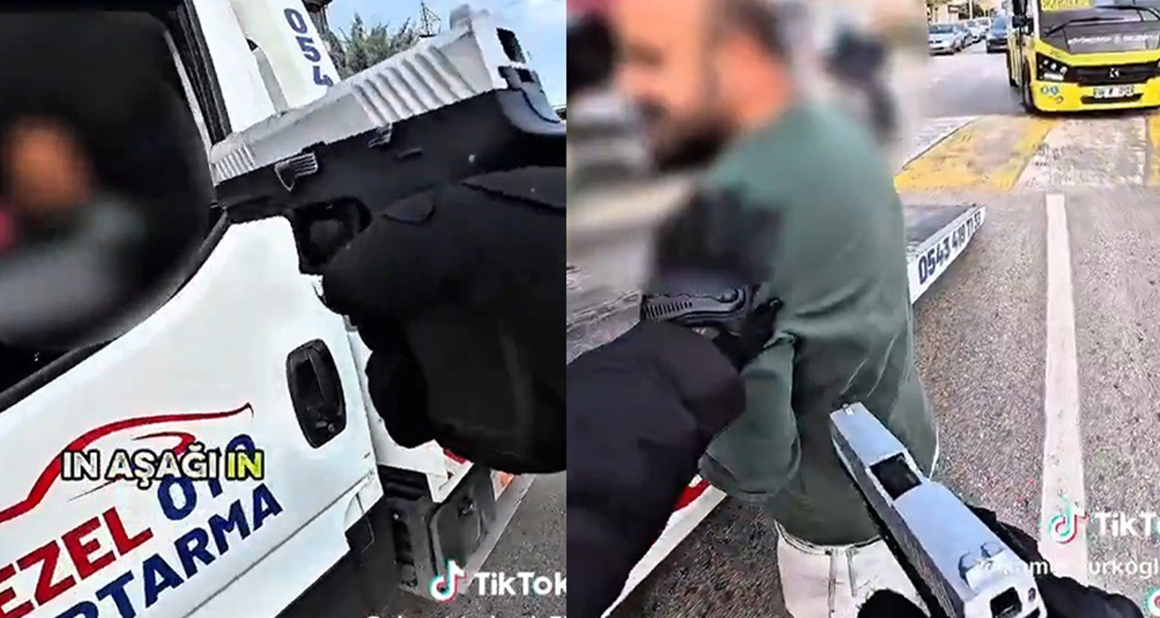 Sahte trafik baskınını sosyal medyada paylaşan 4 kişi gözaltında