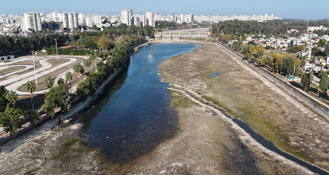 Adana’da son 52 yılın en kurak dönemi: Nehre ve kanallara su verilmiyor