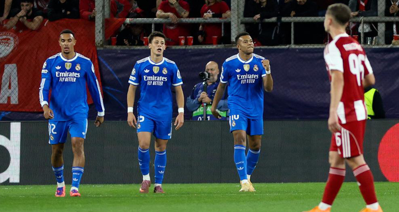 Real Madrid, Mbappe’nin 4 golüyle kazandı