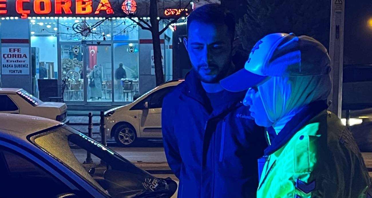 Alkolden ehliyetini kaptıran sürücü, yolu 15 kilometre uzatsa da kurtulamadı