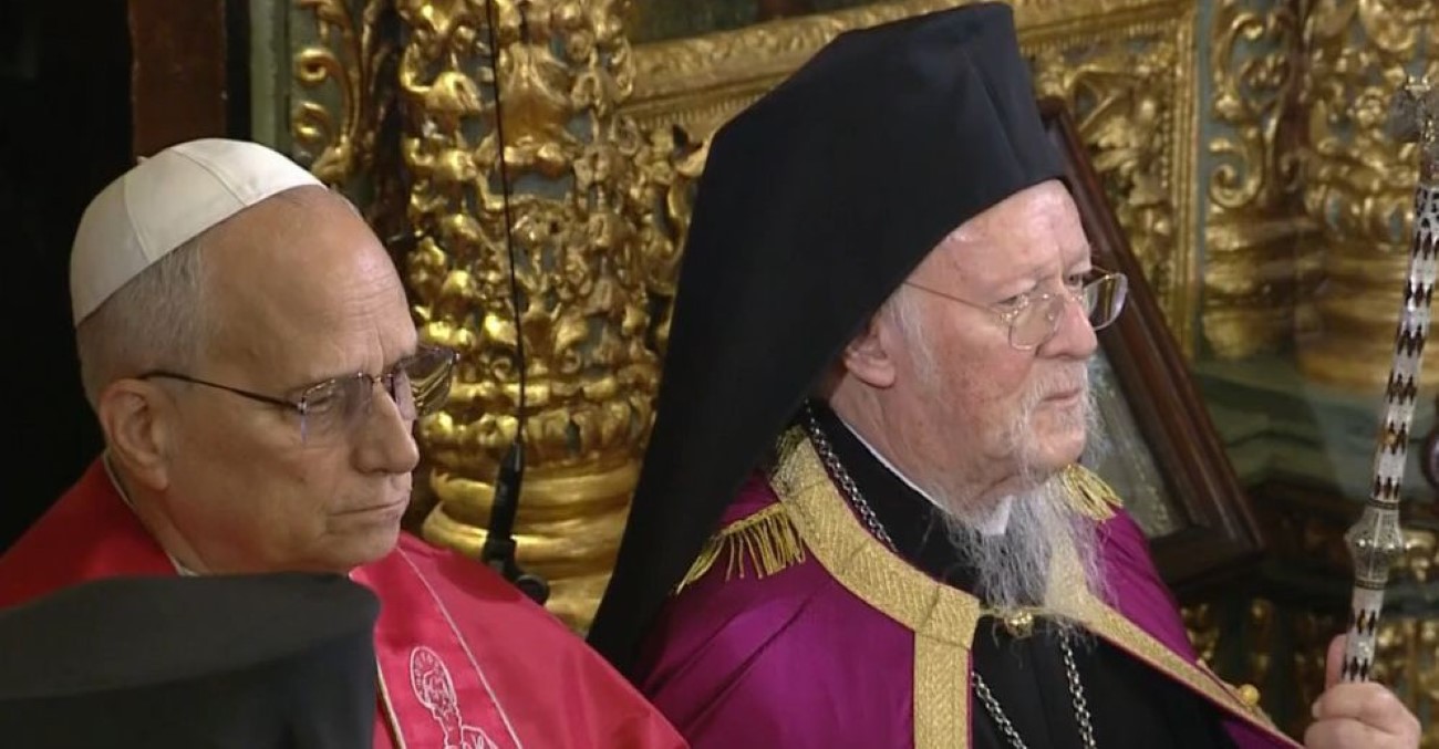 Papa 14. Leo, Fener Rum Patrikhanesi’ne geldi