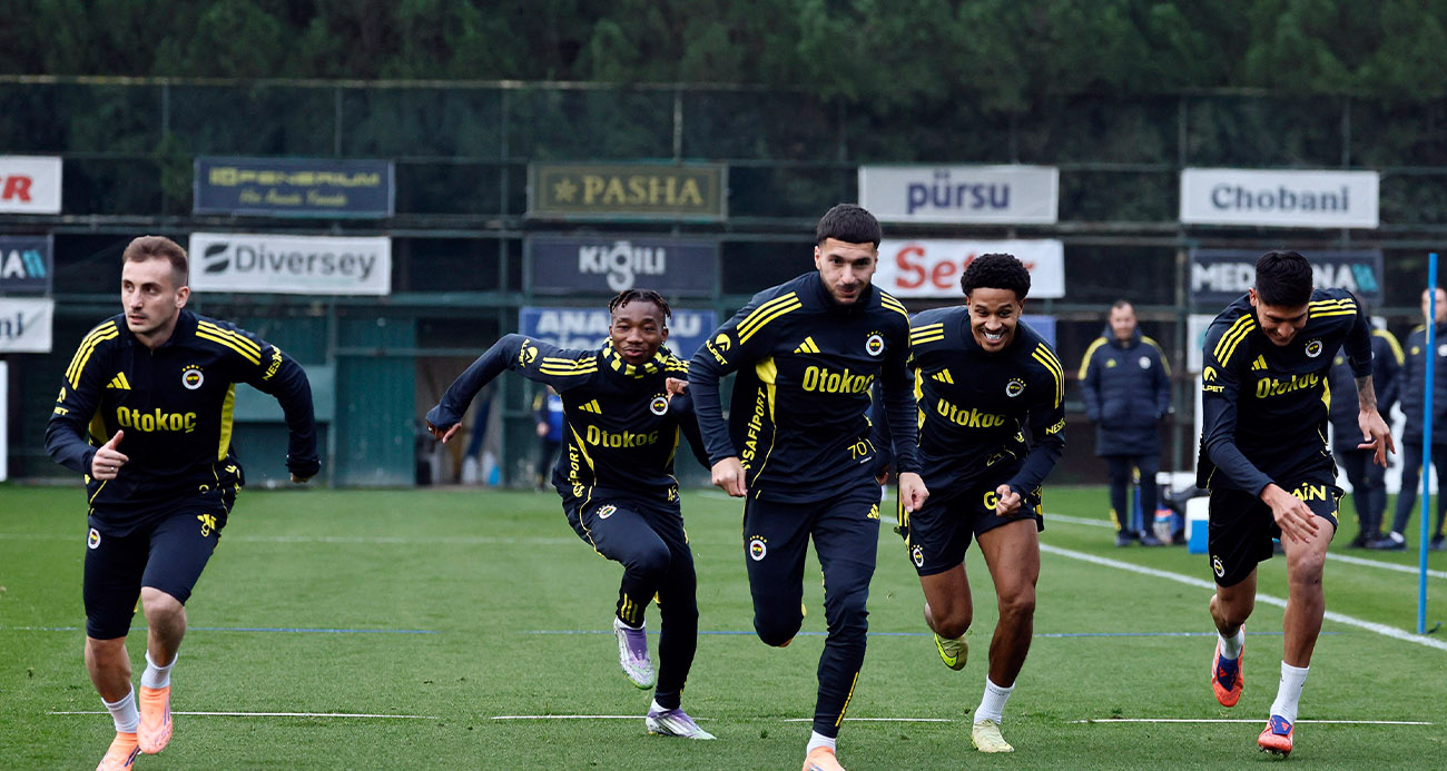 Fenerbahçe, Galatasaray maçı hazırlıklarını tamamladı