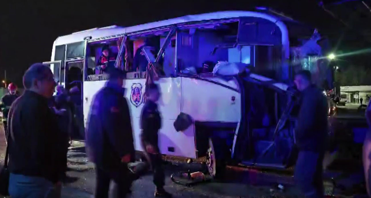 Amasya’da zincirleme kaza: 23 yaralı