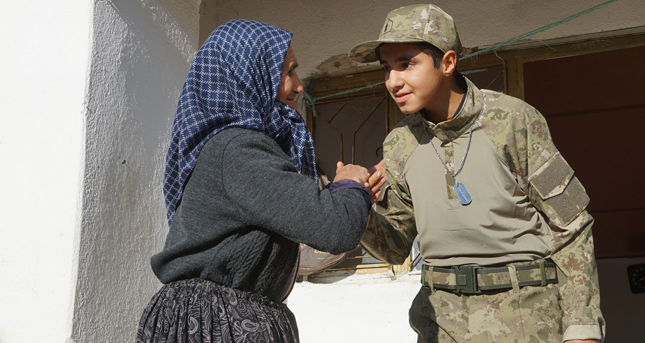 Otizmli çocuğun asker olma hayali gerçek oldu