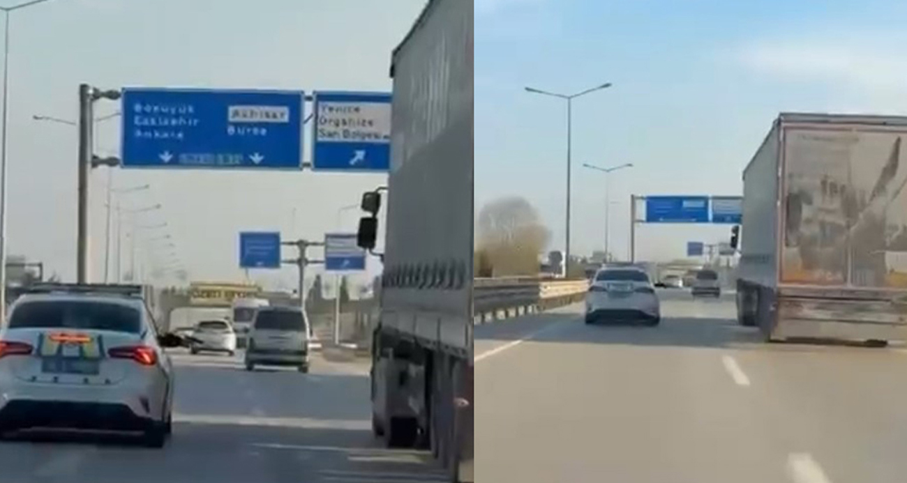 O anlar böyle görüntülendi!