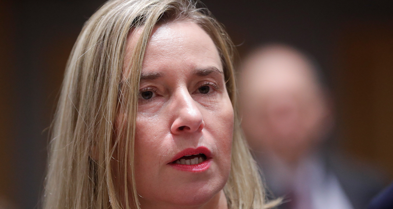 Eski AB Yüksek Temsilcisi Mogherini’ye yolsuzluk gözaltısı