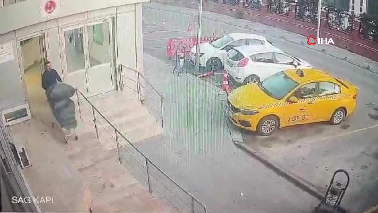 Adliyedeki emanet deposu soygununun görüntüleri ortaya çıktı