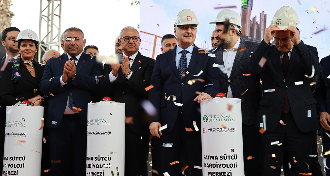 Adana’da Fatma Sütcü Kardiyoloji Merkezi’nin temeli atıldı